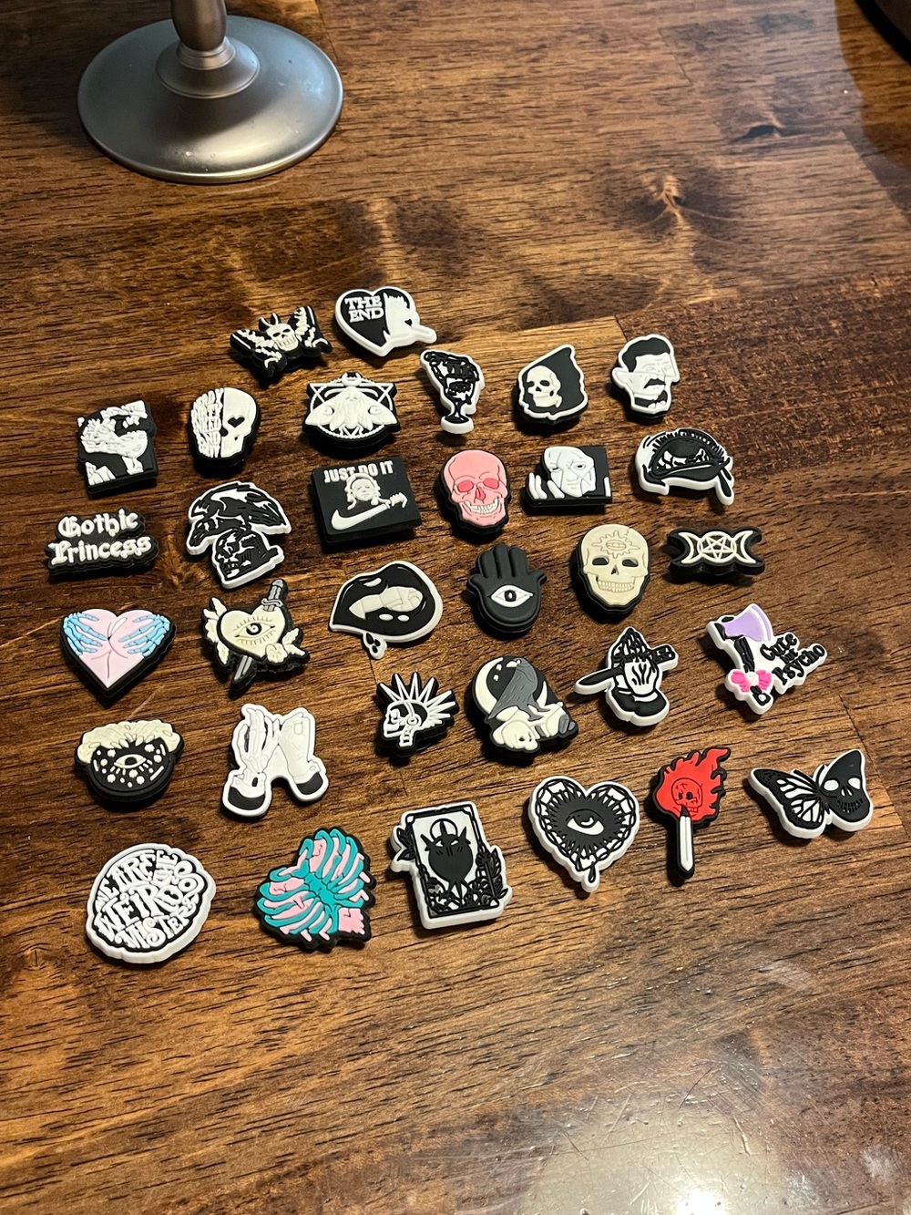 Crocs Punk/Goth Jibbitz Lot